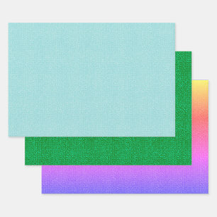Falsche Textur Geschenkpapier Set