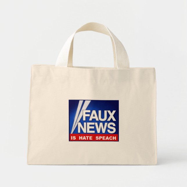 Falsche Tote Bag Mini Stoffbeutel (Vorne)