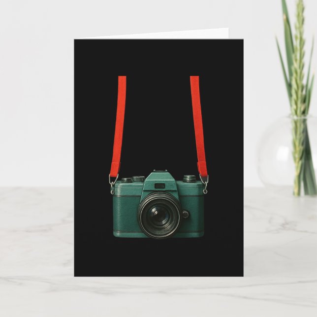 Falsche Touristenkamera Urlaubsfotograf Urlaub  Karte (Vorderseite)