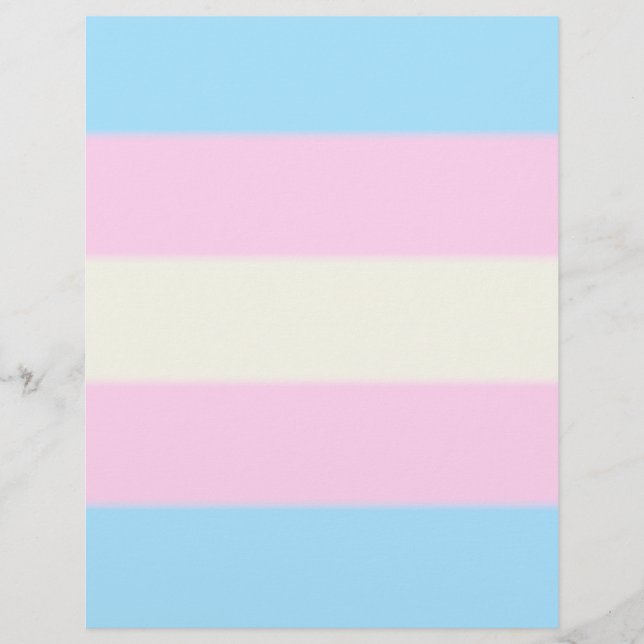 Falsche Transgender-Pride-Markierung (Vorderseite)