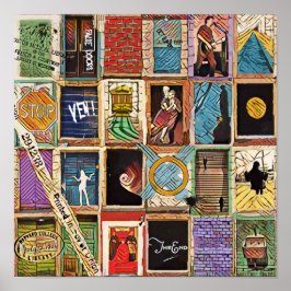 Falsche Türen - Puertas falsas - V.E.N. Poster