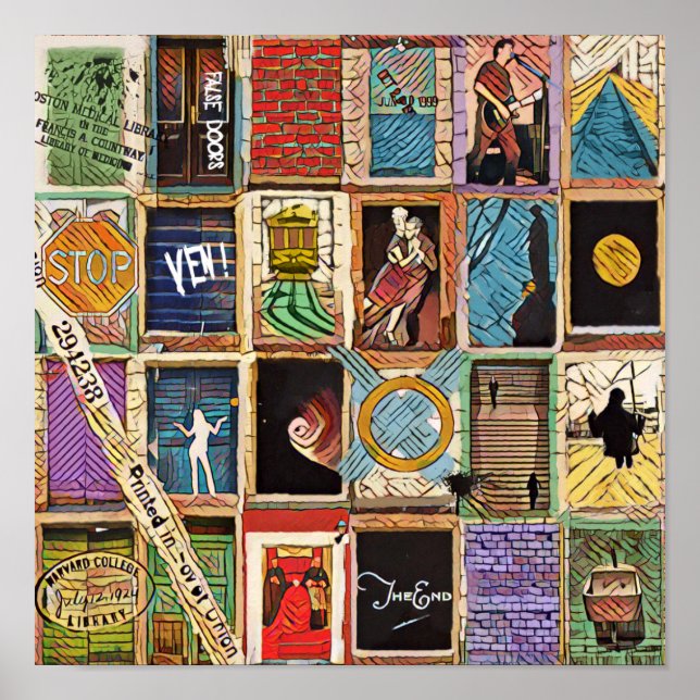 Falsche Türen - Puertas falsas - V.E.N. Poster (Vorne)