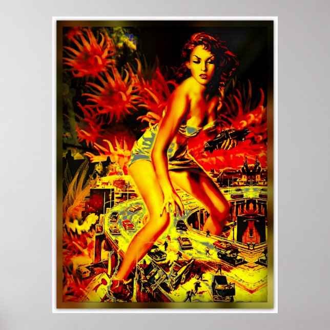 Falsche Uhrzeit des Monats Poster (Vorne)