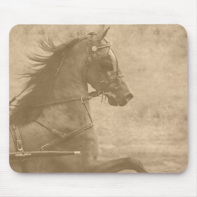 Falsche Vintage Hackney Mousepad (Vorne)