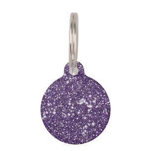 Falsche Violette Glitter-Textur-Optik & Infos zum Haustiermarke
