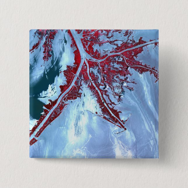 Falscher Farbsatellit Button (Vorderseite)