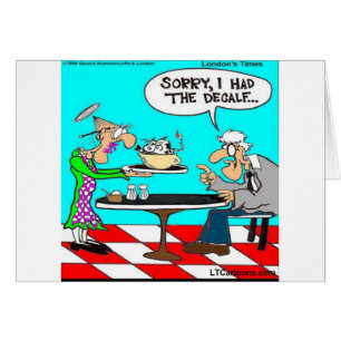 Falscher Kaffee Lustige Kuh Cartoon-Geschenke & T-