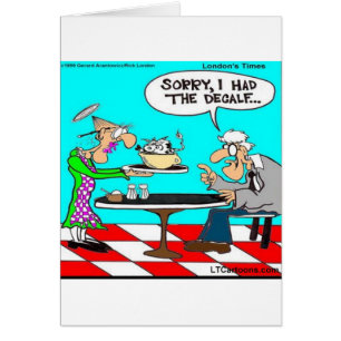 Falscher Kaffee Lustige Kuh Cartoon-Geschenke & T-