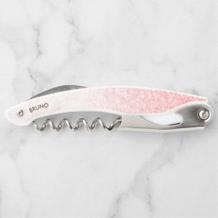 Falscher Marmor & Glitter Ombre Kellnermesser