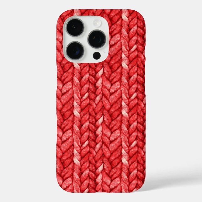 Falscher roter Pullover Case-Mate iPhone Hülle (Rückseite)