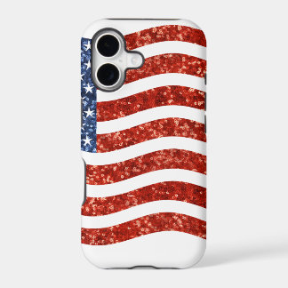 Falscher Sequenzprint American Flag
