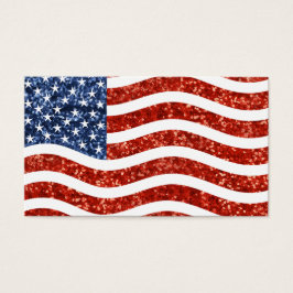 Falscher Sequenzprint American Flag