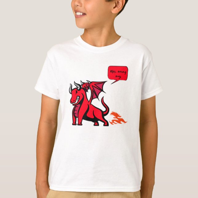 falscher Weg T-Shirt (Vorderseite)