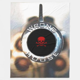 FALSCHES HAUS FLEECEDECKE