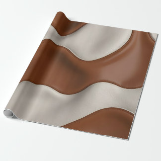 Falsches Kuhleder Beliebte Luxus Elegante Kollekti Geschenkpapier