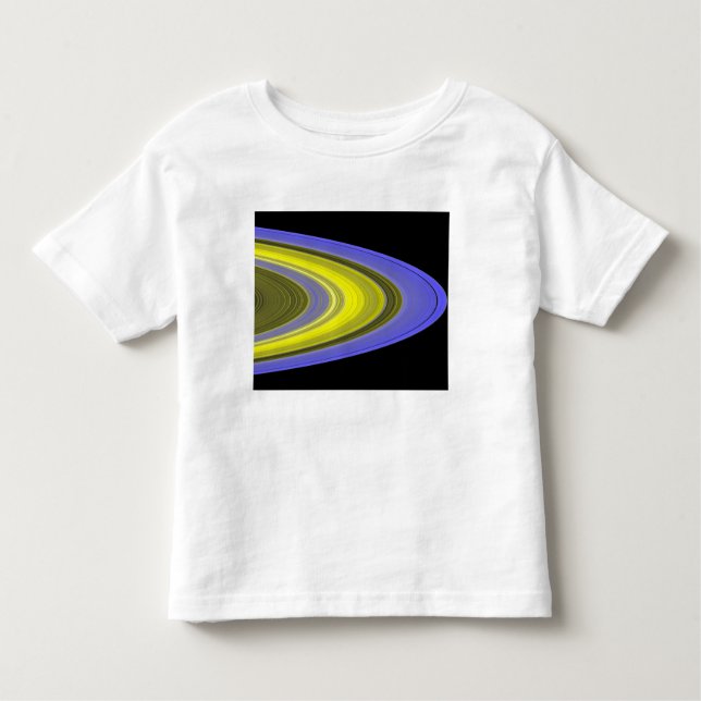 Falschfarbenbild der Ringe des Saturns Kleinkind T-shirt (Vorderseite)