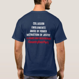 Fälschungen von Collusion Obstruktion T-Shirt