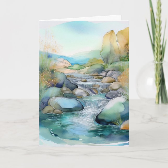 Falt Grußkarte Karte (Vorderseite)