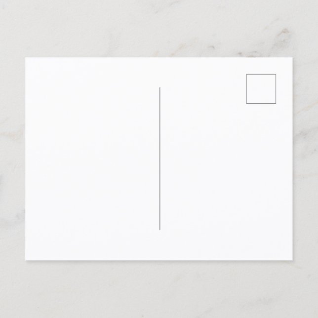 Falt Grußkarte Postkarte (Rückseite)
