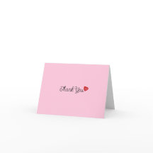 Faltbare Dankeskkarte