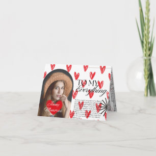 Faltbare Grußkarte Karte