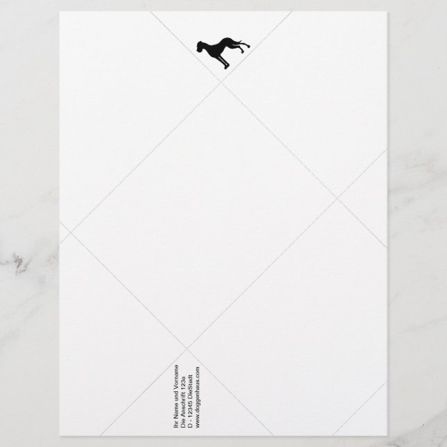 Faltbriefpapier Flyer (Vorne)