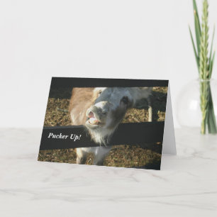 Fältchen oben! feiertagskarte