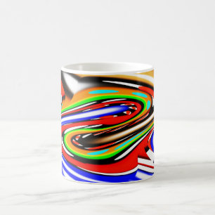 Falten in Raum und Zeit Tasse