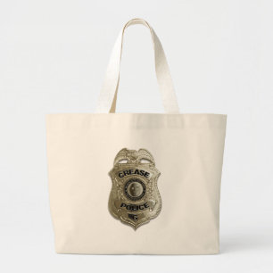 Falten-Polizei (Hockey-Tormann) Jumbo Stoffbeutel