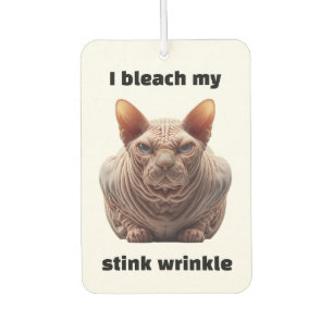 Falten Sphynx Katze Autolufterfrischer