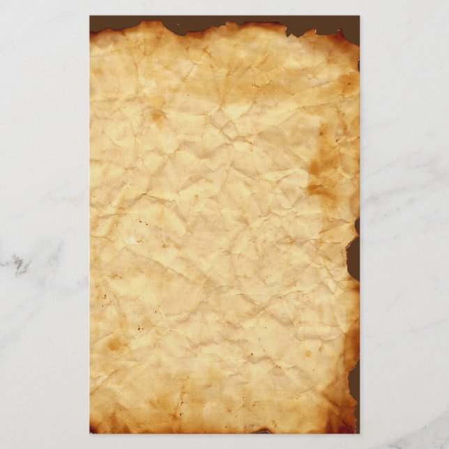 Falten, Vintages Geschirr Briefpapier (Vorderseite)