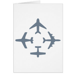 Faltende Karte der Flugzeug-4