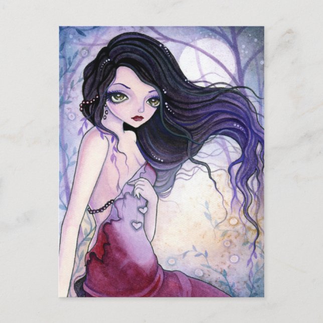 Faltende Liebe - Postkarte (Vorderseite)