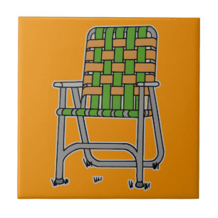 Faltender Gartenstuhl Fliese