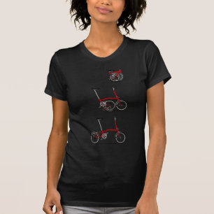 Faltendes Fahrrad T-Shirt