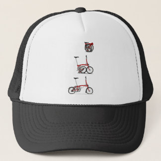 Faltendes Fahrrad Truckerkappe