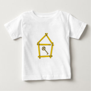 Faltenmachthaber, Hausform und Schlüssel Baby T-shirt