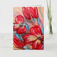 Faltes Foil Grußkarte