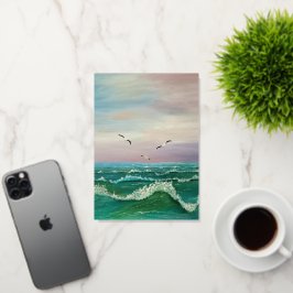 Faltes Foil Grußkarte Mit Foliendruck