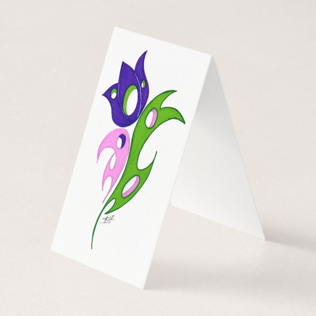 Faltkarte (Rückseite)