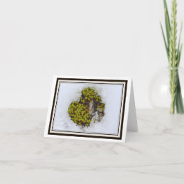 Faltkarte - Alpengras, Österreich Karte