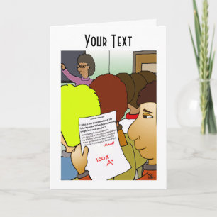 Faltkarte Boomerang Karte