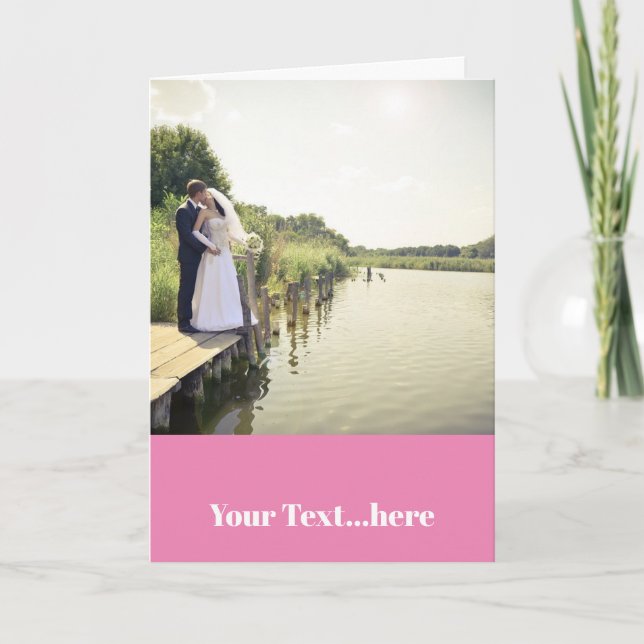 Faltkarte Dankeskarte (Vorderseite)