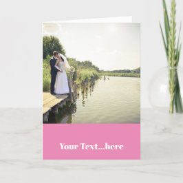 Faltkarte Dankeskarte