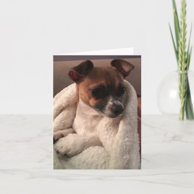 Faltkarte Dankeskarte (Vorderseite)