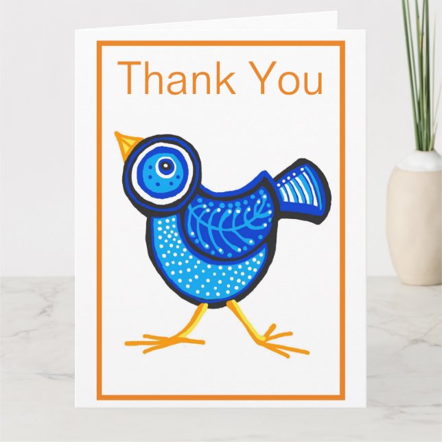 Faltkarte Dankeskarte (Vorderseite)