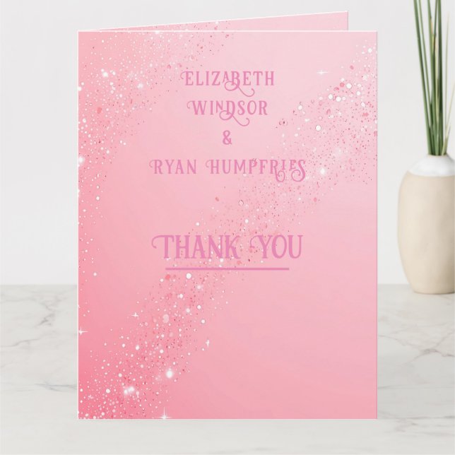 Faltkarte Dankeskarte (Vorderseite)