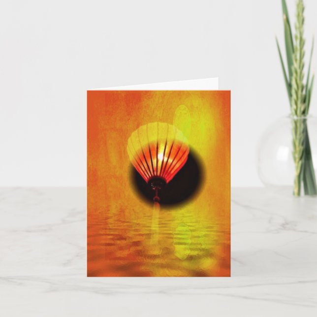 Faltkarte Dankeskarte (Vorderseite)