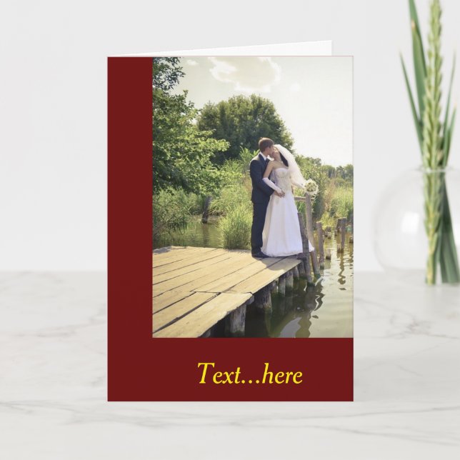 Faltkarte Dankeskarte (Vorderseite)