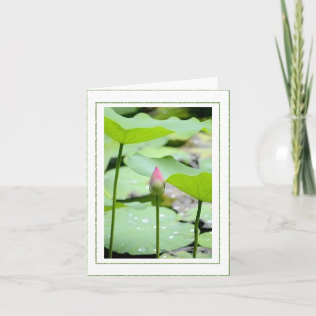 Faltkarte Dankeskarte (Vorderseite)